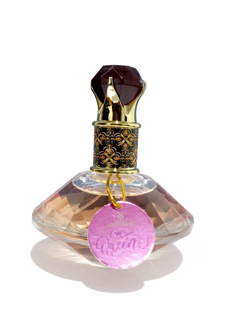 JB Collection عطر جي بي لوفز كوين 80 مل - Image 2